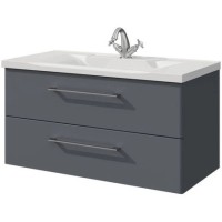 Тумба графит матовый 89,2 см Caprigo Accord 2218-TP810