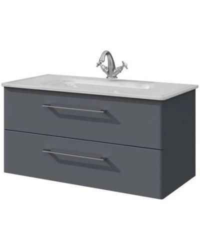 Тумба графит матовый 89,2 см Caprigo Accord 2218-TP810