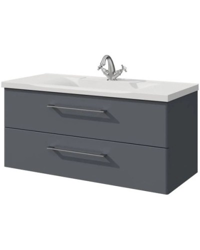 Тумба графит матовый 99,2 см Caprigo Accord 2221-TP810