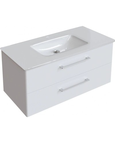 Тумба белый матовый 99,2 см Caprigo Accord 2221-TP811