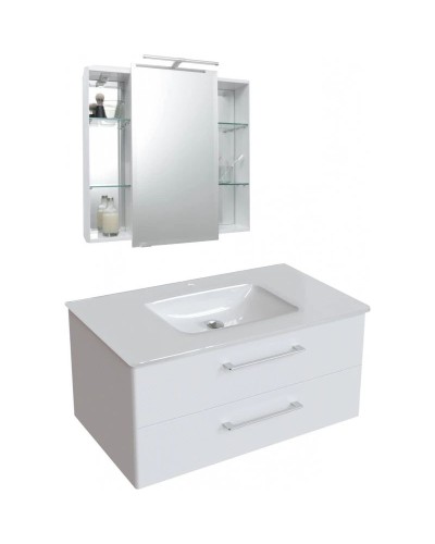 Тумба белый матовый 99,2 см Caprigo Accord 2221-TP811