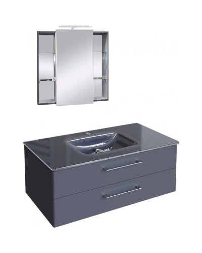 Тумба графит матовый 119,2 см Caprigo Accord 2215-TP810