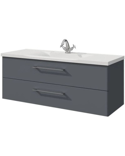 Тумба графит матовый 119,2 см Caprigo Accord 2215-TP810