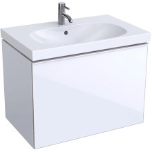 Тумба под раковину Geberit (Keramag) Acanto 74 500.611.01.2 подвесная Белая глянцевая