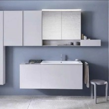 Тумба под раковину Geberit (Keramag) Acanto 74 500.611.01.2 подвесная Белая глянцевая