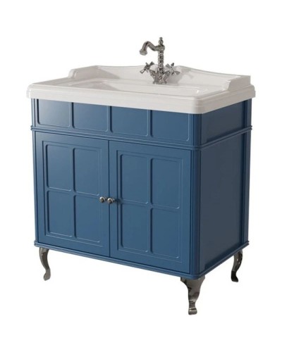 Тумба синий матовый 79,4 см Caprigo Borgo 33412CH-B136