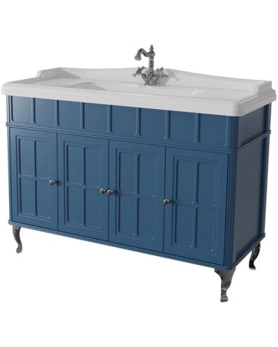 Тумба синий матовый 117,6 см Caprigo Borgo 33416-B136