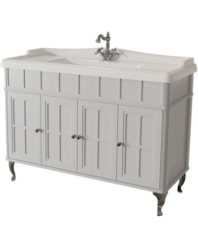 Тумба светло-серый матовый 117,6 см Caprigo Borgo 33416-B177