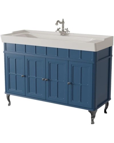 Тумба синий матовый 120,6 см Caprigo Borgo 33423-B136