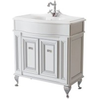 Тумба белый матовый 80 см Caprigo Fresco 10612G-B016