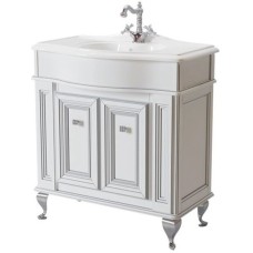 Тумба белый матовый 80 см Caprigo Fresco 10612G-B016