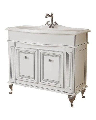 Тумба белый матовый 99 см Caprigo Fresco 10614G-B016