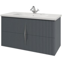 Тумба графит матовый 97 см Caprigo Novara 35917-TP810