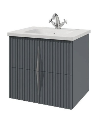 Тумба графит матовый 57,8 см Caprigo Novara 35915-TP810