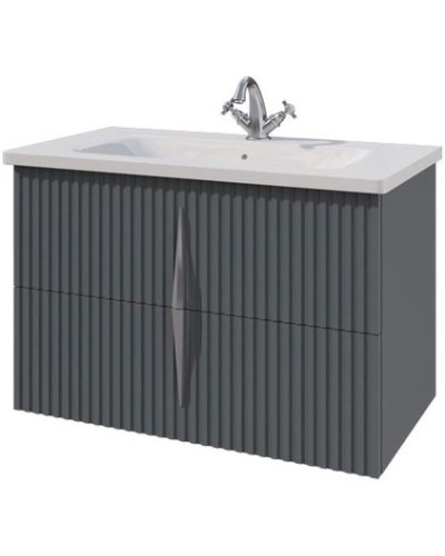 Тумба графит матовый 75 см Caprigo Novara 35916-TP810