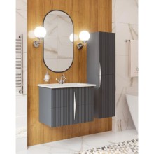 Тумба графит матовый 75 см Caprigo Novara 35916-TP810