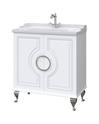 Тумба белый матовый 80,6 см Caprigo Valletta 35312-TP811