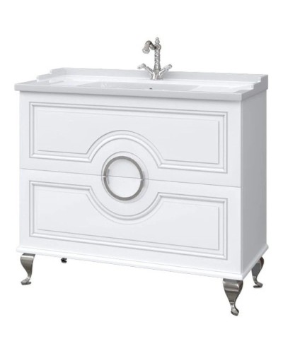 Тумба белый матовый 101,2 см Caprigo Valletta 35319-TP811