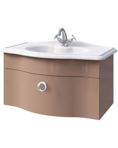 Тумба капучино глянец 75 см Caprigo Nokturn 1312-TP019