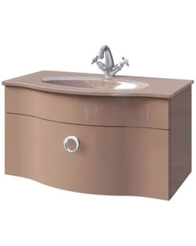 Тумба капучино глянец 75 см Caprigo Nokturn 1312-TP019