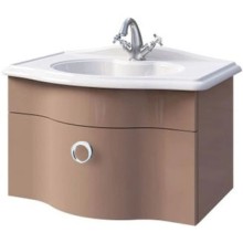 Тумба капучино глянец 65 см Caprigo Nokturn 1311-TP019