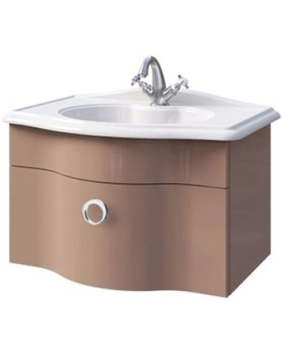 Тумба капучино глянец 65 см Caprigo Nokturn 1311-TP019