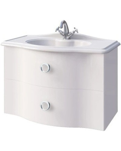 Тумба белый матовый 75 см Caprigo Nokturn 1318-TP811