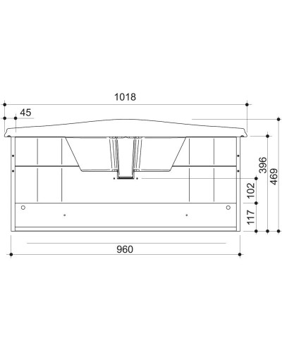 Тумба белый матовый 96 см Caprigo Nokturn 1314-TP811