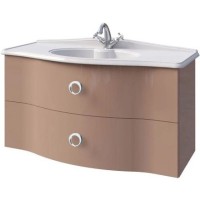 Тумба капучино глянец 96 см Caprigo Nokturn 1315-TP019