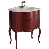 Тумба бордо матовый 70,6 см Caprigo Bourget 11011-B013