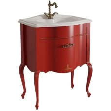 Тумба красный матовый 70,6 см Caprigo Bourget 11011-B014