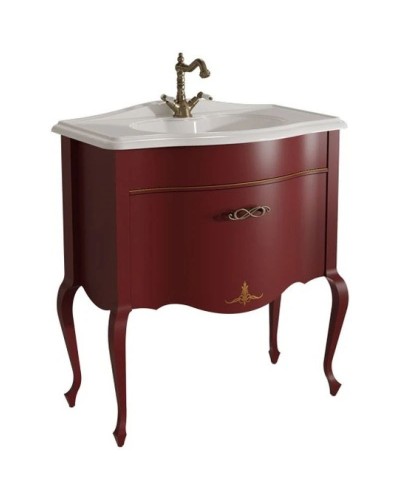 Тумба бордо матовый 80,6 см Caprigo Bourget 11012-B013