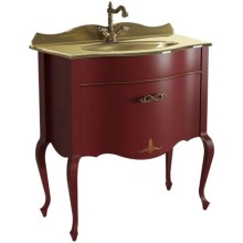 Тумба бордо матовый 80,6 см Caprigo Bourget 11012-B013