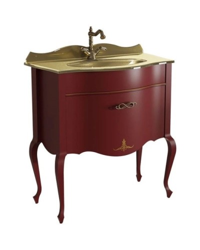 Тумба бордо матовый 80,6 см Caprigo Bourget 11012-B013
