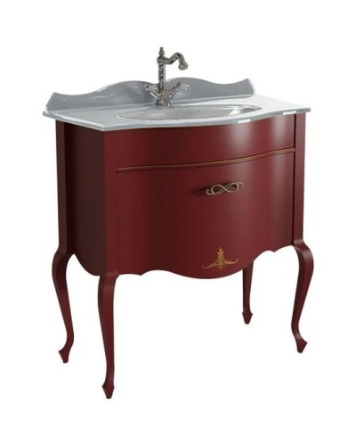 Тумба бордо матовый 80,6 см Caprigo Bourget 11012-B013