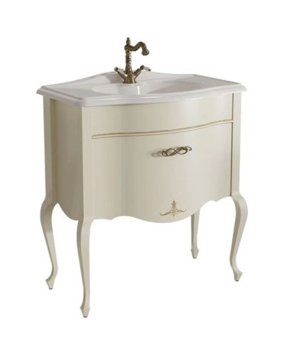 Тумба светло-бежевый матовый 80,6 см Caprigo Bourget 11012-B002