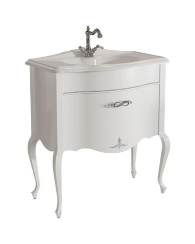 Тумба белый матовый 80,6 см Caprigo Bourget 11012-B016