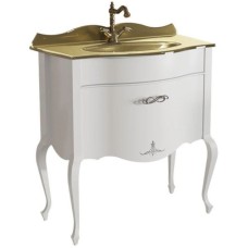 Тумба белый матовый 80,6 см Caprigo Bourget 11012-B016