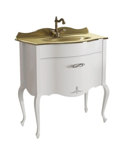 Тумба белый матовый 80,6 см Caprigo Bourget 11012-B016