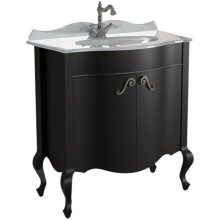 Тумба черный матовый 80,6 см Caprigo Bourget 11023-B042