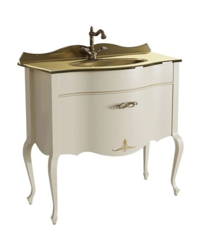 Тумба светло-бежевый матовый 90,6 см Caprigo Bourget 11013-B002