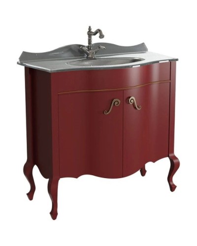 Тумба бордо матовый 90,6 см Caprigo Bourget 11024-B013