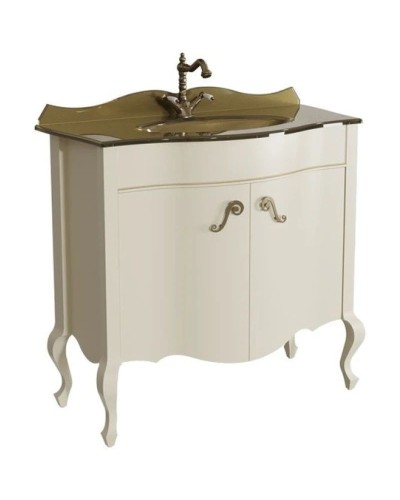 Тумба светло-бежевый матовый 90,6 см Caprigo Bourget 11024-B002