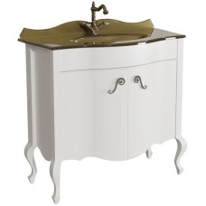 Тумба белый матовый 90,6 см Caprigo Bourget 11024-B016