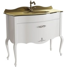 Тумба белый матовый 101,6 см Caprigo Bourget 11014-B016