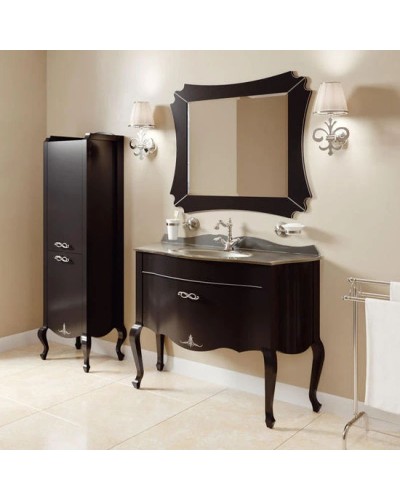 Тумба черный матовый 101,6 см Caprigo Bourget 11014-B042