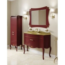 Тумба бордо матовый 101,6 см Caprigo Bourget 11014-B013