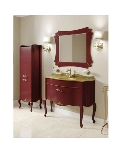 Тумба бордо матовый 101,6 см Caprigo Bourget 11014-B013