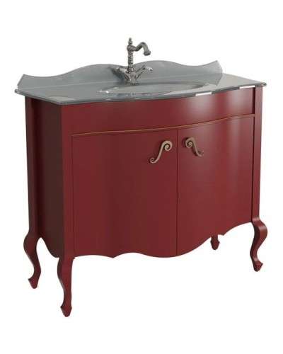 Тумба бордо матовый 101,6 см Caprigo Bourget 11026-B013