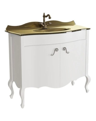 Тумба белый матовый 101,6 см Caprigo Bourget 11026-B016